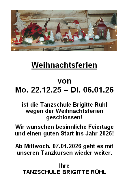 Weihnachtsferien